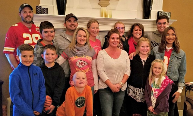 Pictured is the family of David Smith, a ZOLL LifeVest patient