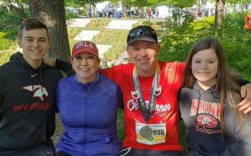 LifeVest Patient Brent Miller and his family